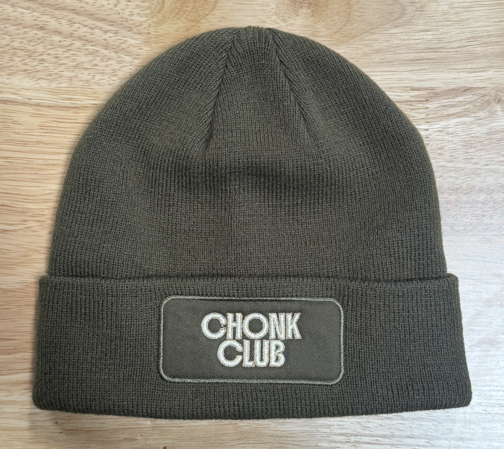 Chonk Club Patch Beanie